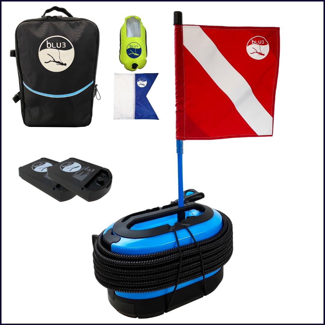 BLU3 Nomad + Backpack Dive System (One Spare Battery, Don't Include Reserve Air Tank)