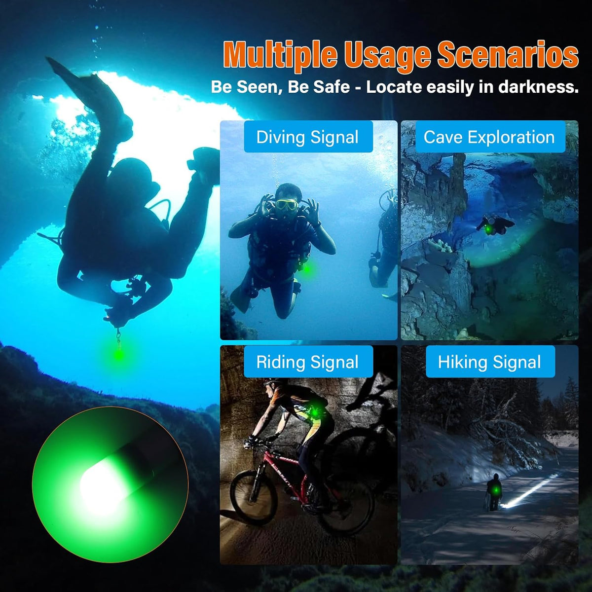 Night Dive Signal Light