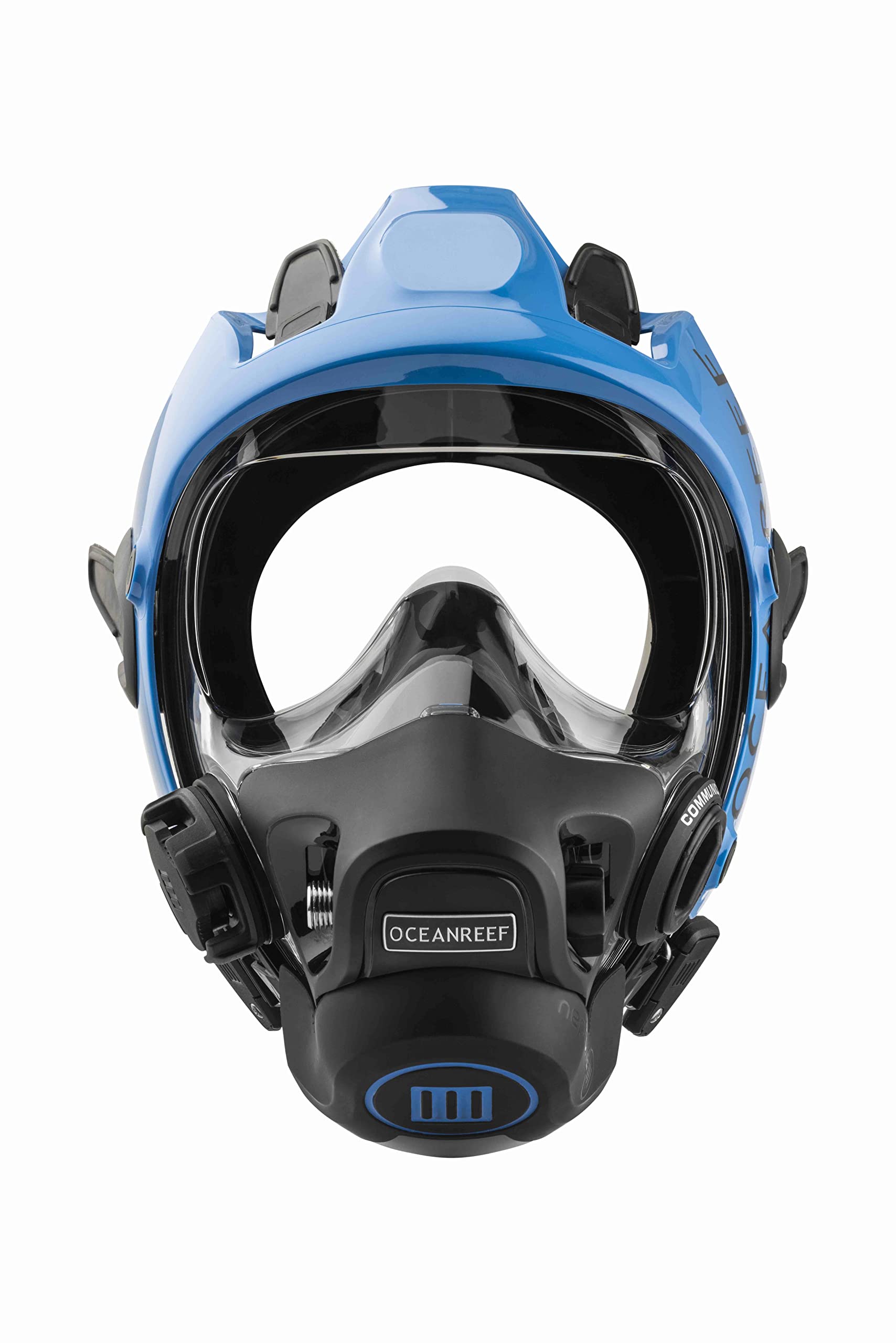 OCEAN REEF - Neptune III - Full Face Mask - Fully Integrated Regulator (Blue, S/M)