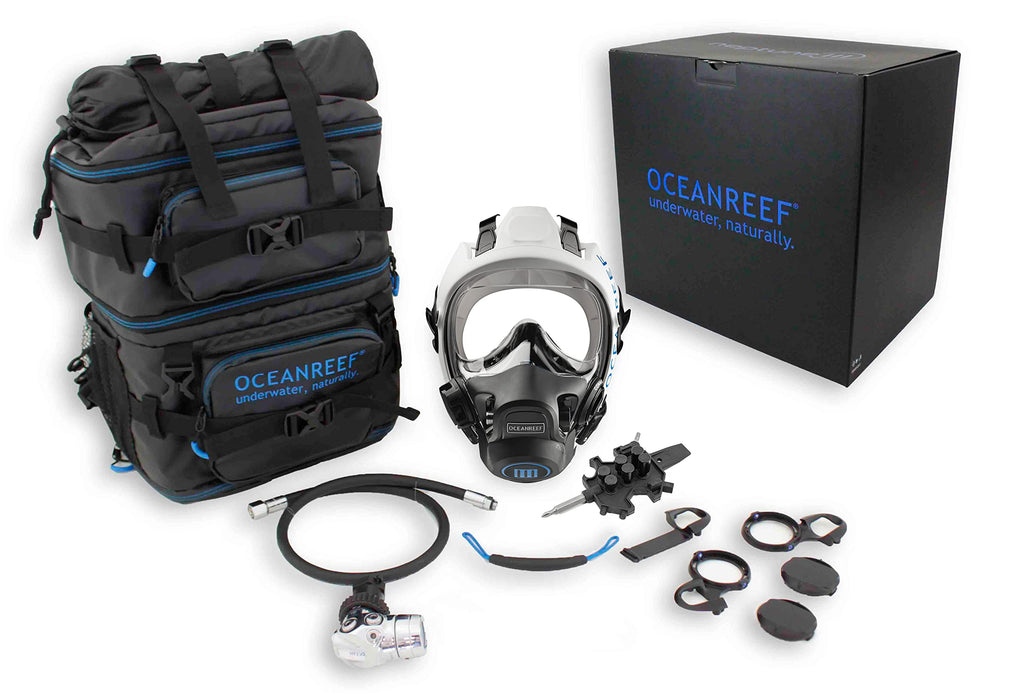 Neptune III System - White M/L MASK + DIN 1ST Stage