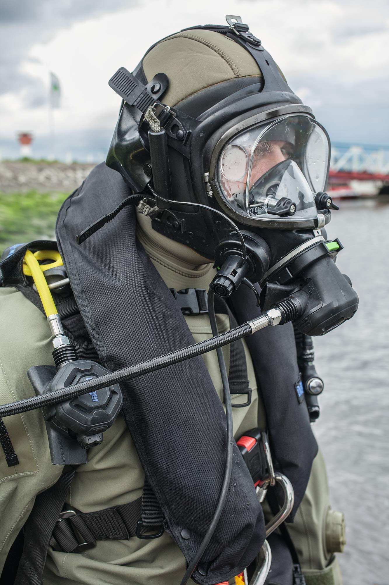 Dräger Panorama Nova Dive Sport Full-Face Diving Mask - Adults
