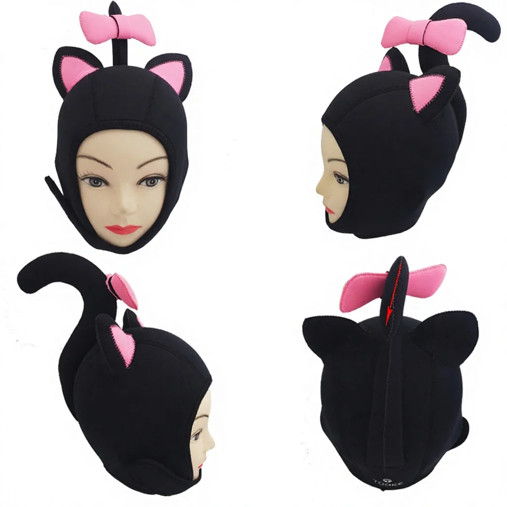 Wholesale Custom Printed Water Pro 3mm Neoprene Keep Warm Cartoon Scuba Diving Hood for Underwater Swimming Surfing Snorkeling