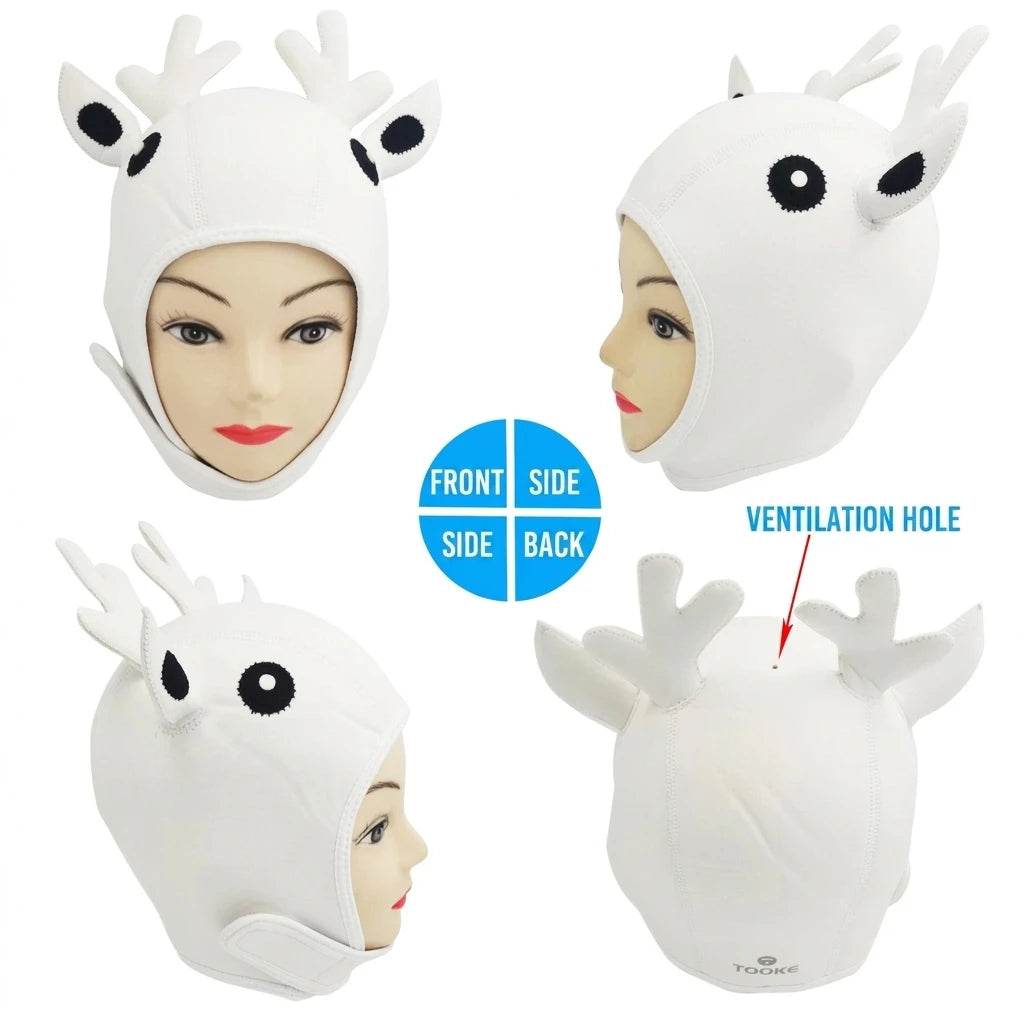 Wholesale Custom Printed Water Pro 3mm Neoprene Keep Warm Cartoon Scuba Diving Hood for Underwater Swimming Surfing Snorkeling