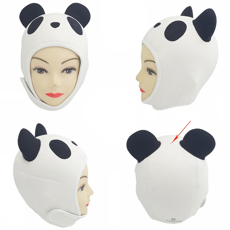 Wholesale Custom Printed Water Pro 3mm Neoprene Keep Warm Cartoon Scuba Diving Hood for Underwater Swimming Surfing Snorkeling
