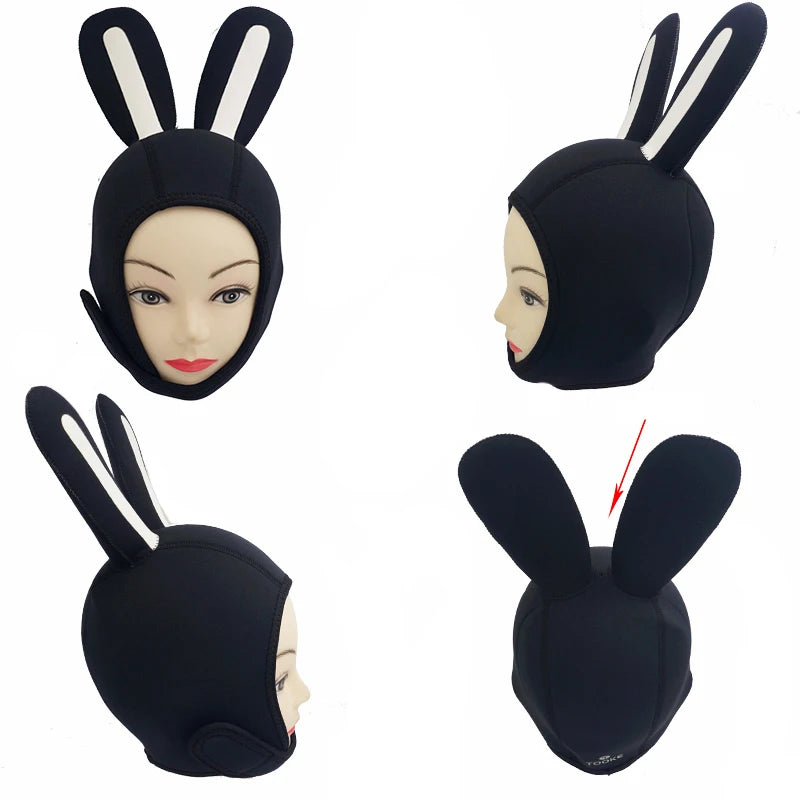 Wholesale Custom Printed Water Pro 3mm Neoprene Keep Warm Cartoon Scuba Diving Hood for Underwater Swimming Surfing Snorkeling