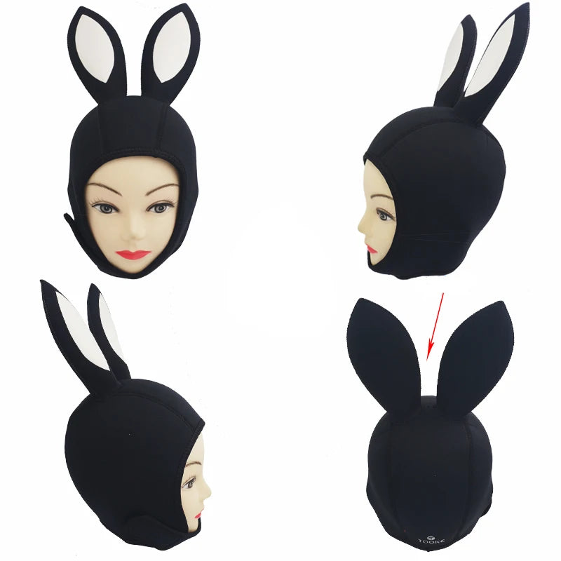 Wholesale Custom Printed Water Pro 3mm Neoprene Keep Warm Cartoon Scuba Diving Hood for Underwater Swimming Surfing Snorkeling