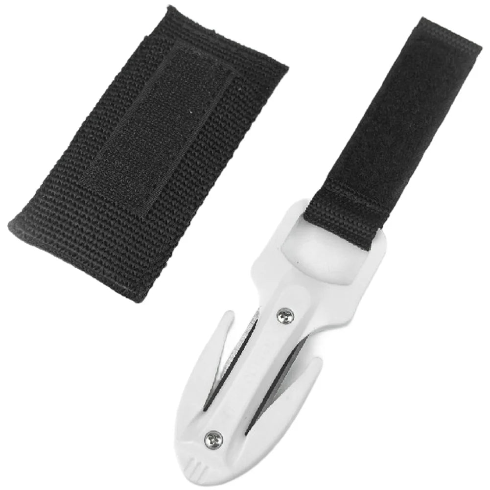 Rope Trimmer Diving Cutter Recreational Diving Stainless Steel Blade Ergonomic Grip For Diving For Water Rescue