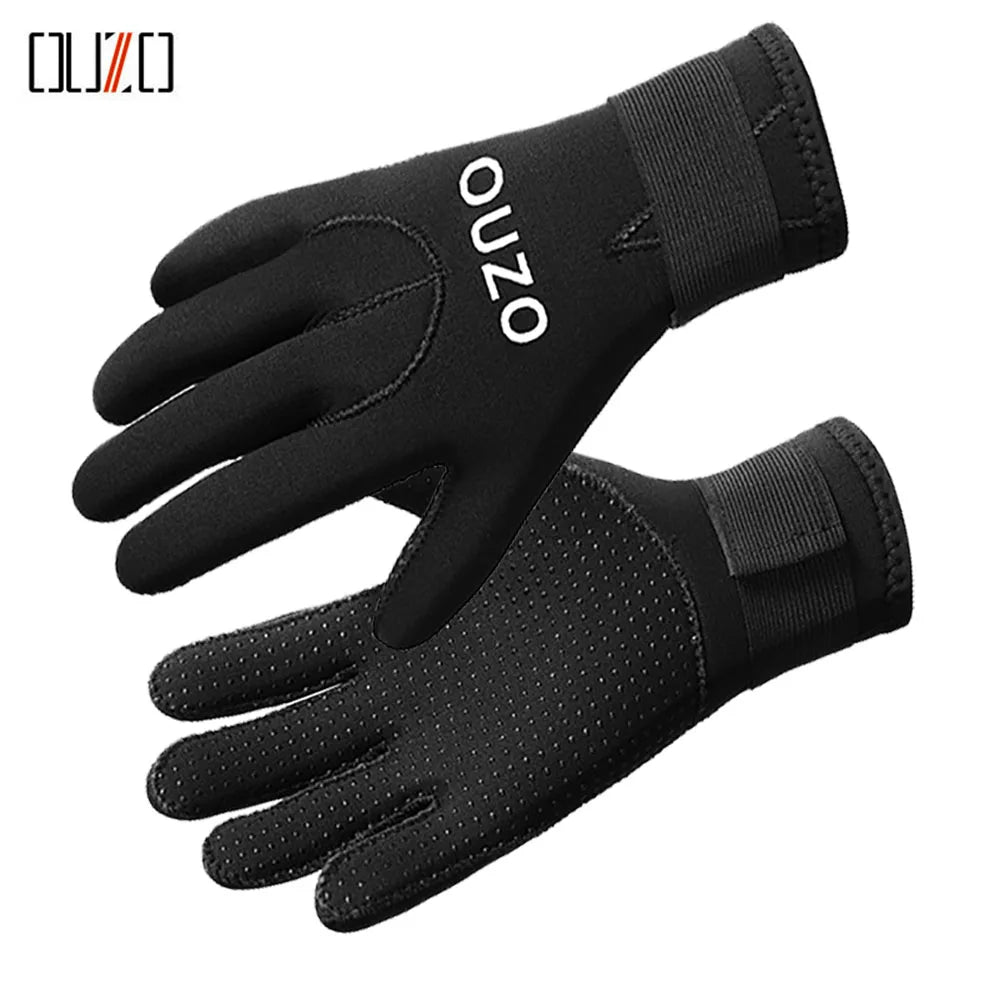 3MM Neoprene Diving Gloves Camo Resistant Warm Anti-Slip Wear-Resistant Swimming Snorkeling Gloves For Fish Catching