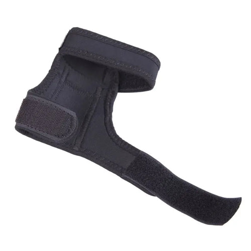 Adjustable black 600D nylon diving flashlight holder wrist strap for hands-free use