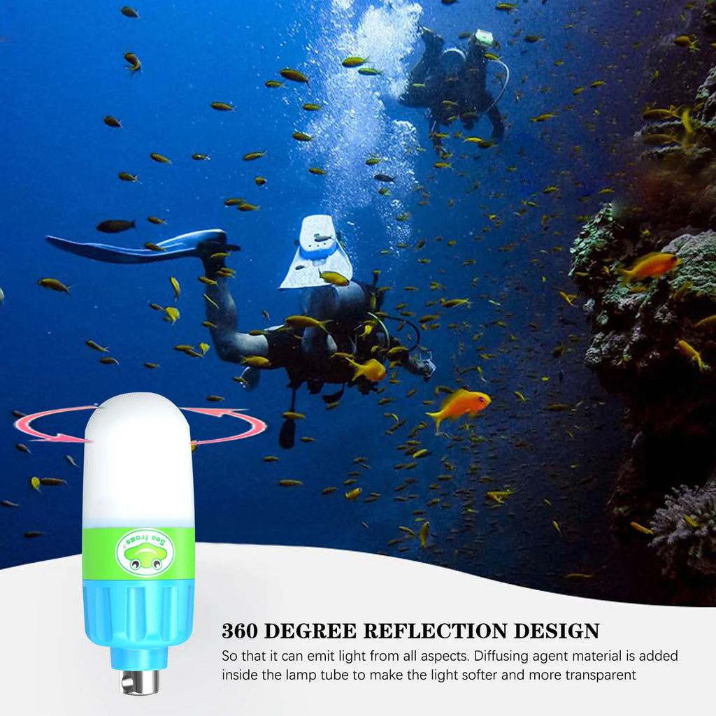 Seafrog Diving Safety Signal Fill Light Outdoor Light Camping Hiking Night Run 60m Waterproof Luminous Stick Rescue Light