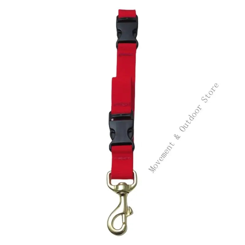 Diving Lanyard Clip Fin Shoe Lifting Rope Diving Flippers and Mask Keeper Quick Release Webbing Strap Buckle