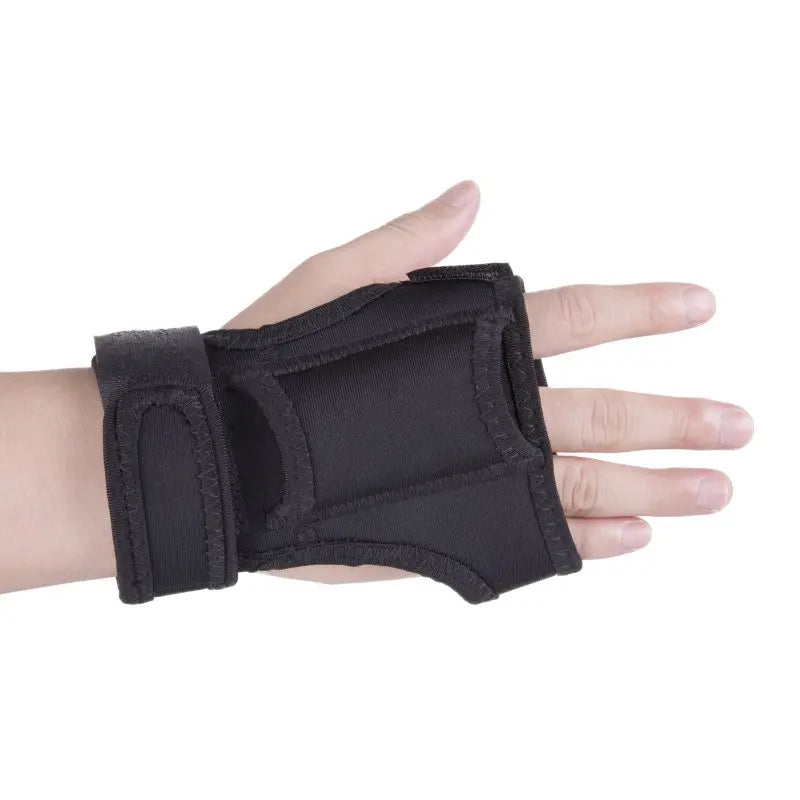 600D nylon adjustable wrist diving flashlight holder strap in black