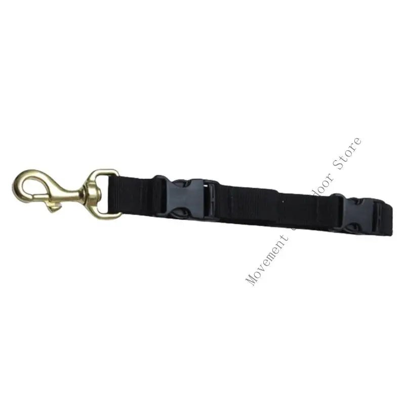 Diving Lanyard Clip Fin Shoe Lifting Rope Diving Flippers and Mask Keeper Quick Release Webbing Strap Buckle