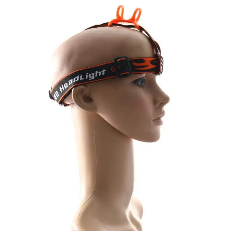 Flashlight Headband Head Strap Belt Band Mount Holder Stand For 22 to 32mm LED