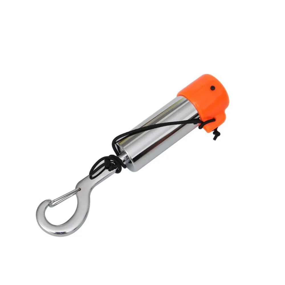 123mm/152mm Scuba Diving Signal Shaker Multifunctional Signal Bell With Cap Diving Rattle Noise Maker Stainless Steel
