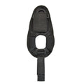 Scuba gloves with LED flashlight wrist mount strap for hands-free underwater diving illumination