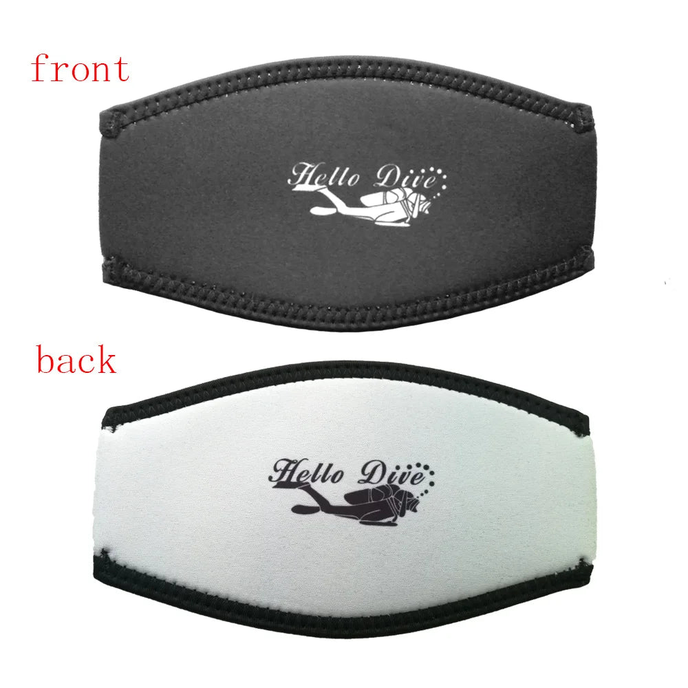 Neoprene Soft Scuba Diving Mask Strap Cover Swimming Surfing Dive Snorkeling Hair Strap Cover Wrapper Replacement