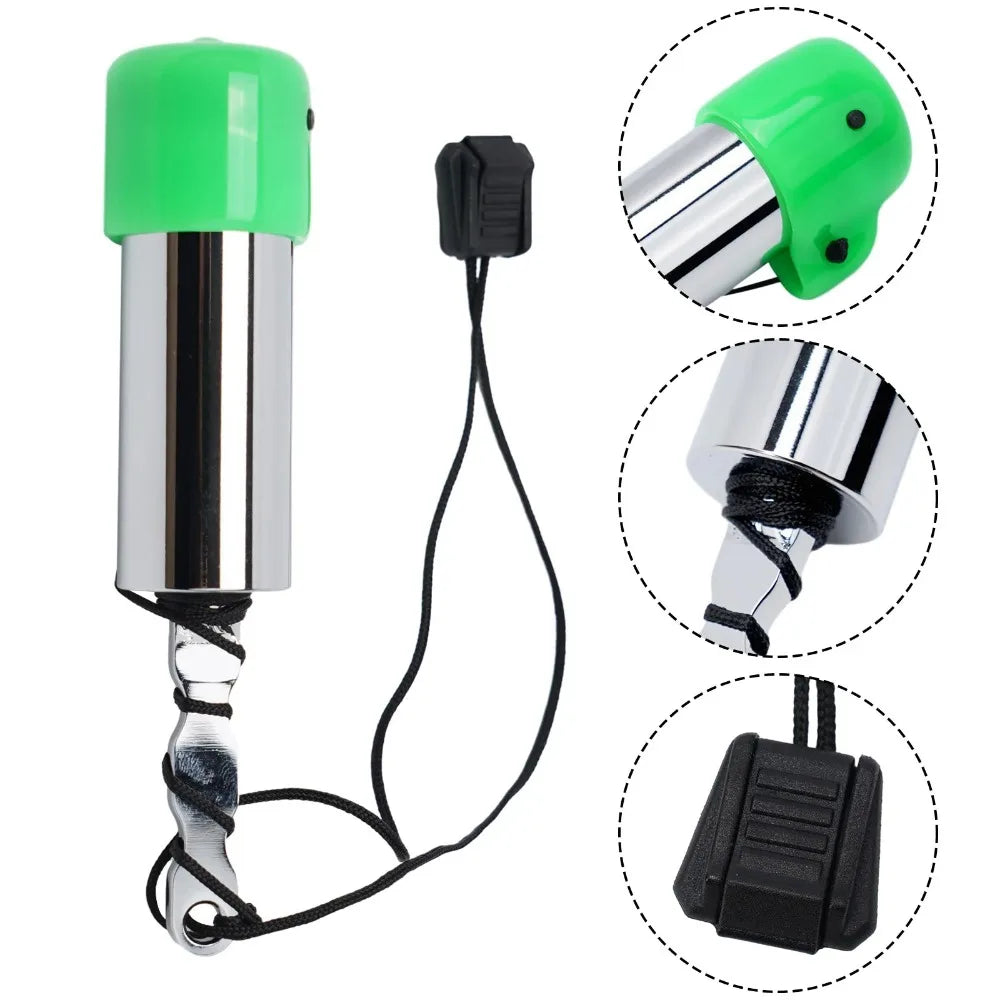 123mm/152mm Scuba Diving Signal Shaker Multifunctional Signal Bell With Cap Diving Rattle Noise Maker Stainless Steel