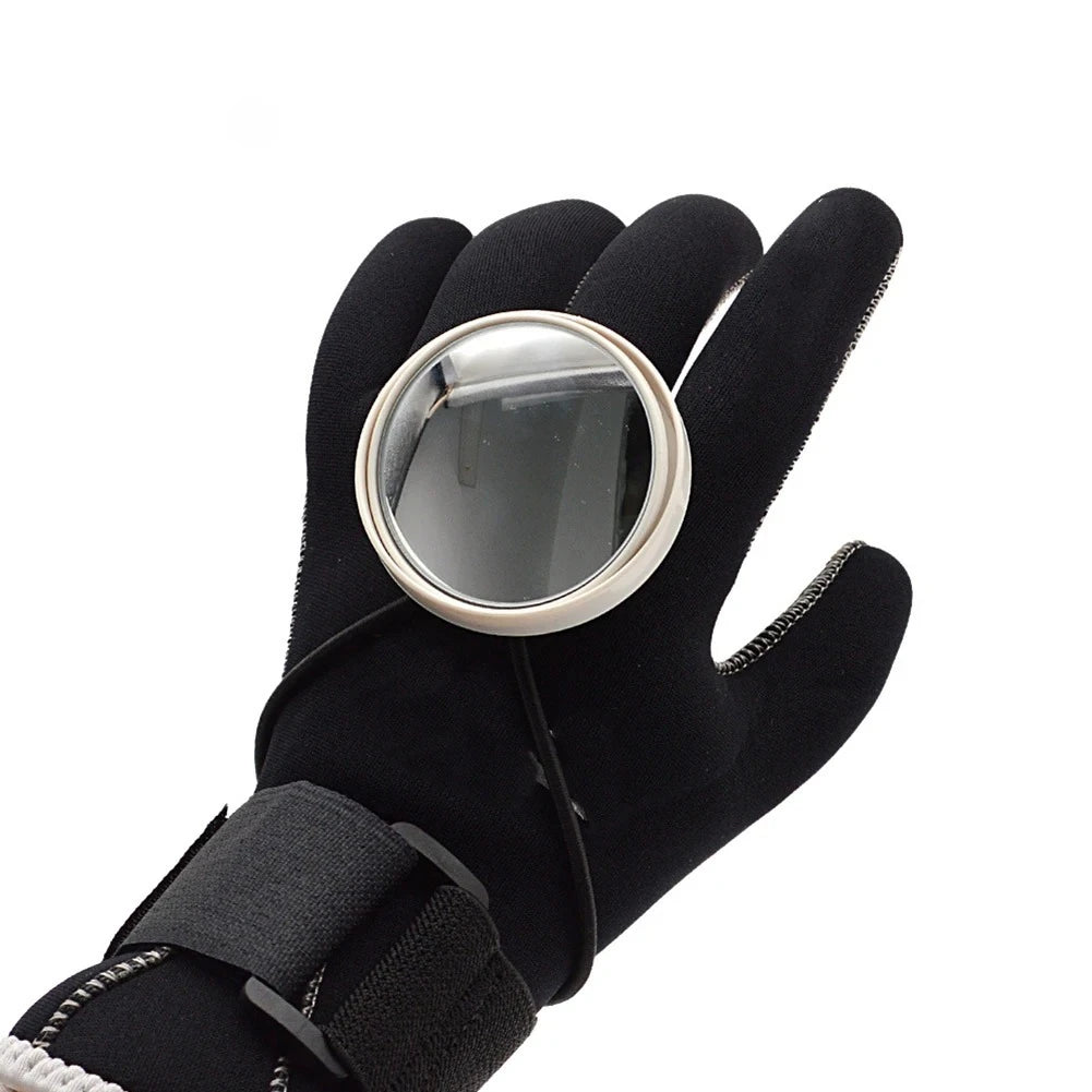Scuba Diving Wrist Rearview Mirror Safety Equipment For Underwater Diving Mirror Swimming Observation Accessories