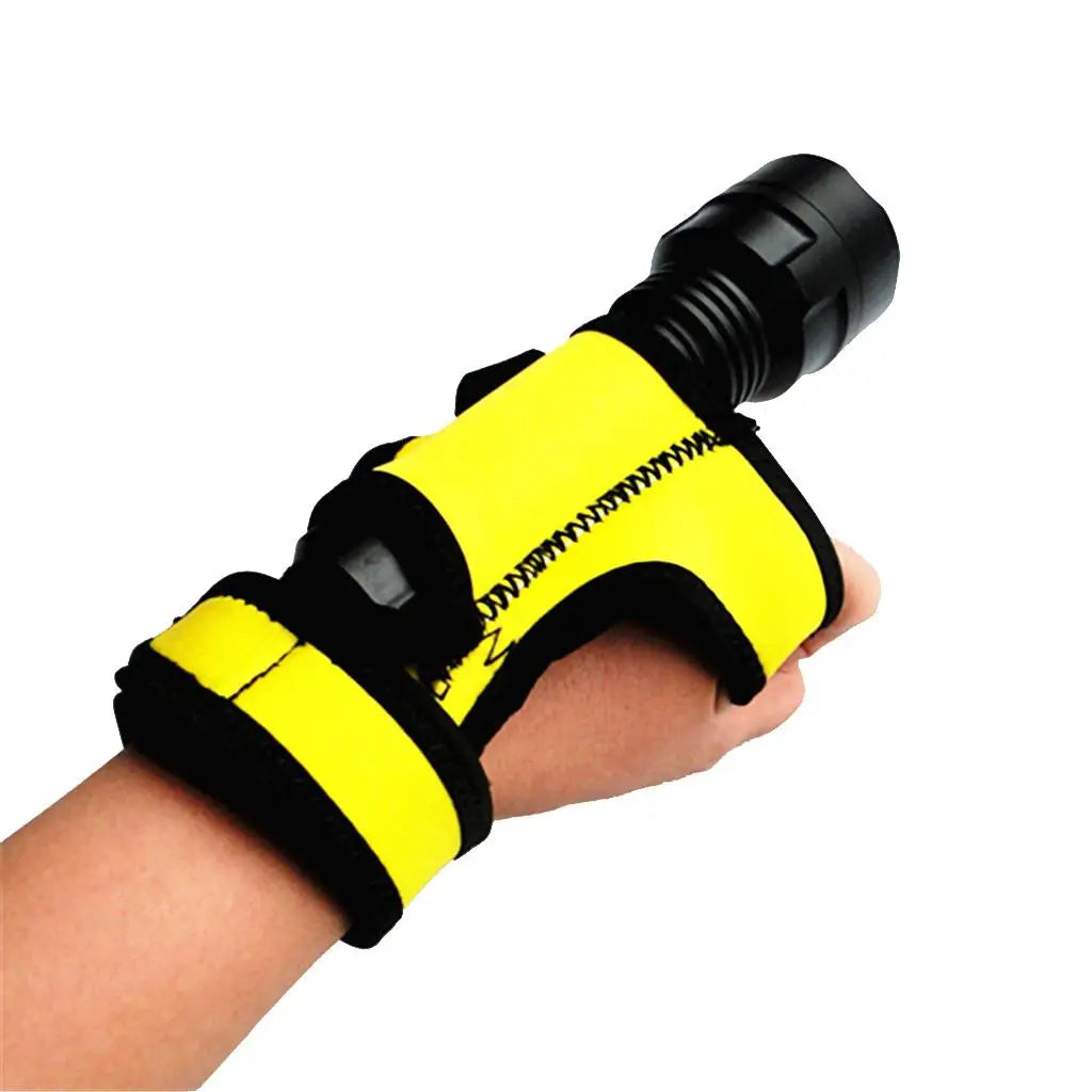 Hand Free Holder for Flashlights, Underwater Dive Light Flashlight Holder, Handy