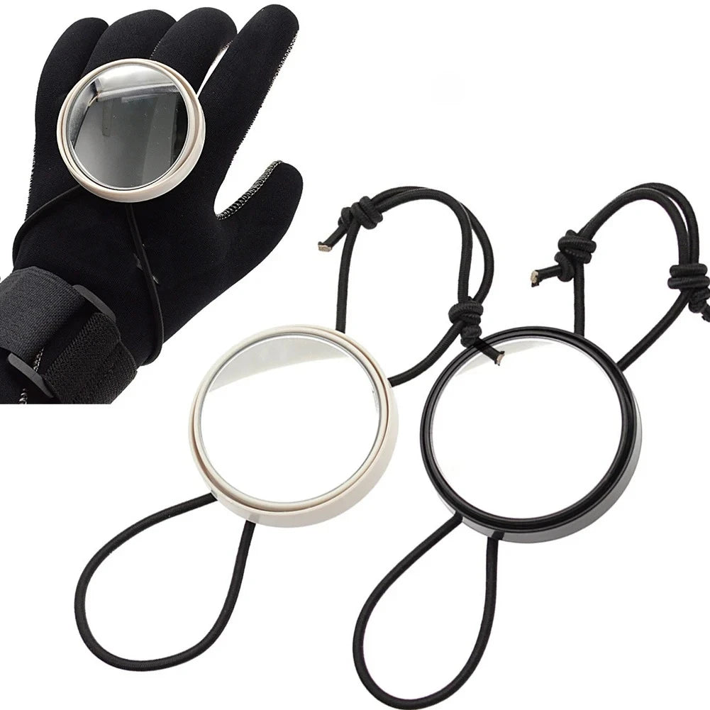 Scuba Diving Wrist Rearview Mirror Safety Equipment For Underwater Diving Mirror Swimming Observation Accessories