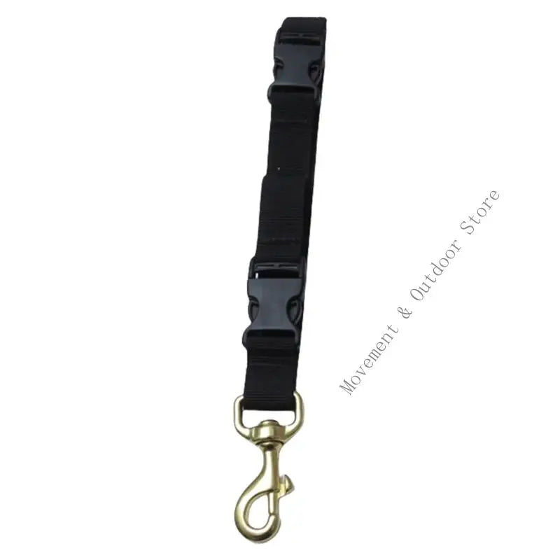 Diving Lanyard Clip Fin Shoe Lifting Rope Diving Flippers and Mask Keeper Quick Release Webbing Strap Buckle
