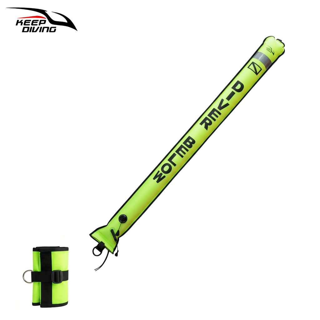2026 1.8M 1.5M 1.2M scuba diving surface marker buoy for technical recreational diving gear