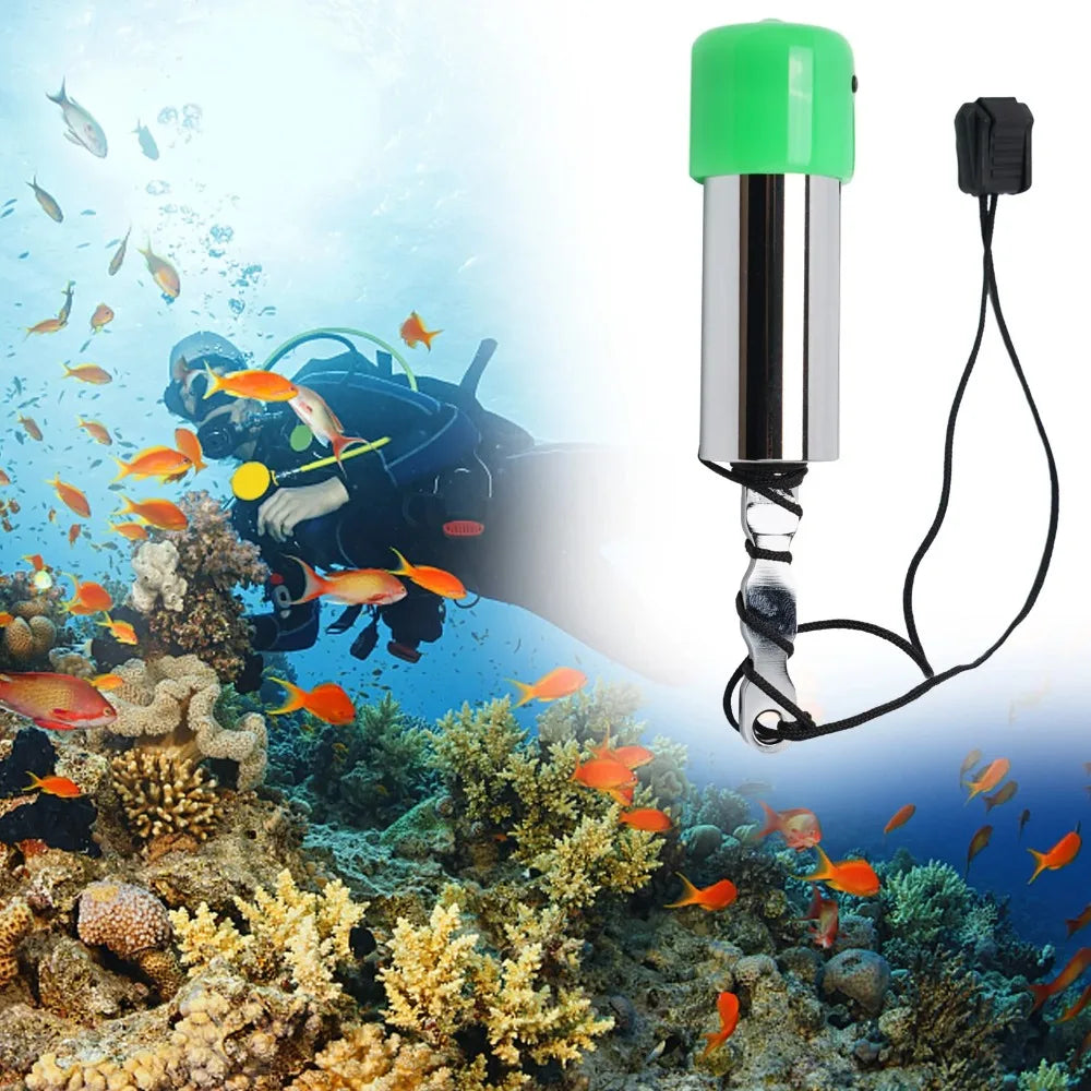 123mm/152mm Scuba Diving Signal Shaker Multifunctional Signal Bell With Cap Diving Rattle Noise Maker Stainless Steel