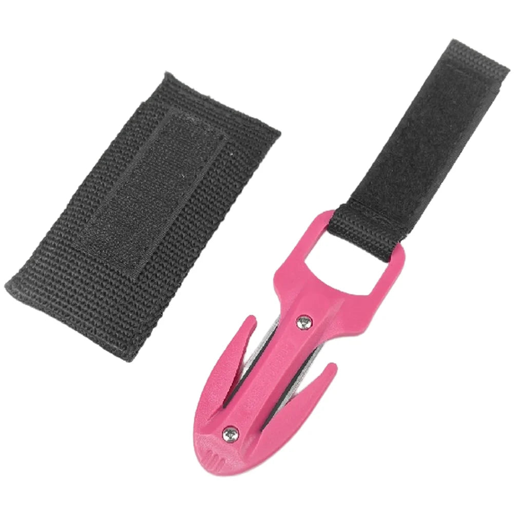 Rope Trimmer Diving Cutter Recreational Diving Stainless Steel Blade Ergonomic Grip For Diving For Water Rescue