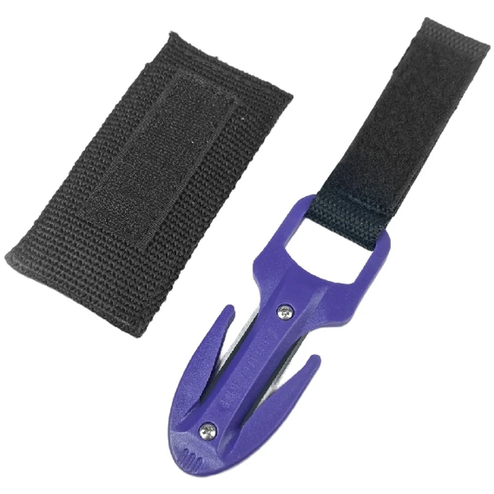 Rope Trimmer Diving Cutter Recreational Diving Stainless Steel Blade Ergonomic Grip For Diving For Water Rescue