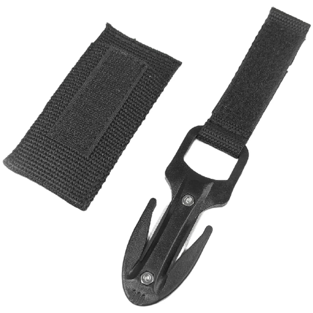 Rope Trimmer Diving Cutter Recreational Diving Stainless Steel Blade Ergonomic Grip For Diving For Water Rescue