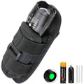 Tactical Flashlight Cover Nylon Case for Flashlight Belt Holster Holder for Duty Belt Hunting 360 Degree Flashlight Tool Pouch