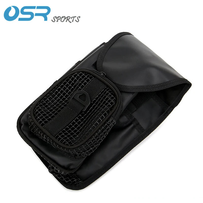 Scuba Diving Reel & SMB Mesh Bag Safety Marker Buoy Mesh Gear Bag Equipment Holder Carry Pouch