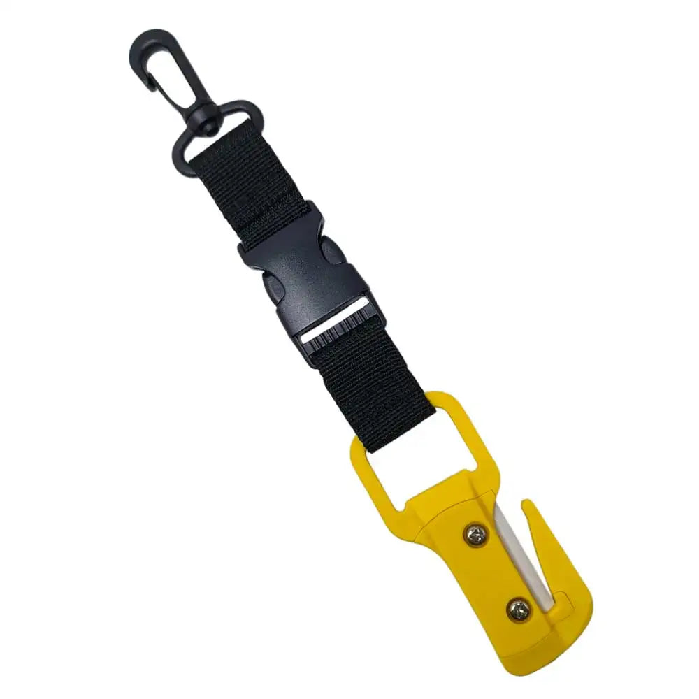 Scuba Diving Ceramic Blade Line Cutter Underwater Rope Knife Spearfishing Snorkeling Fishing Anti-Rust Cutting Fishing LineTool