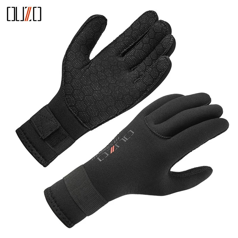 3MM Neoprene Diving Gloves Camo Resistant Warm Anti-Slip Wear-Resistant Swimming Snorkeling Gloves For Fish Catching